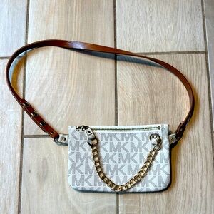 Michael Kors Pull Chain Belt Bag